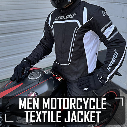 Men’s and women’s all-season riding jackets by GPI Moto