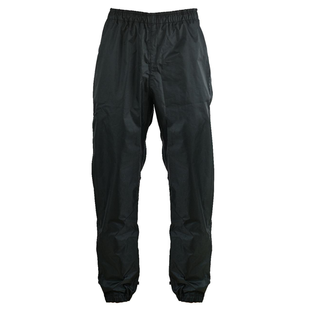 Traje de lluvia para moto para hombre y mujer, resistente a la intemperie y apto para todo tipo de clima, color negro.