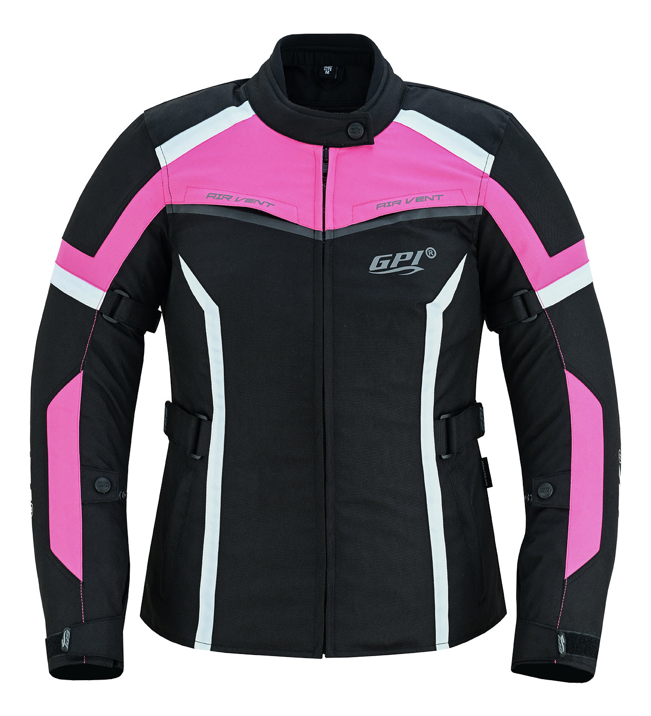 motorcycle gear womens Women’s All-Season High Premium Quality Soft Motorcycle Jacket with 4 Pockets – Black/White. S / Black/White