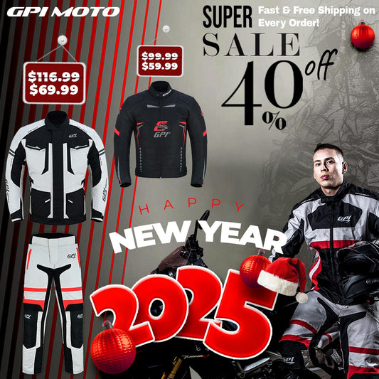 GPI Moto January Clearance Sale: Gear Up and Save Big!