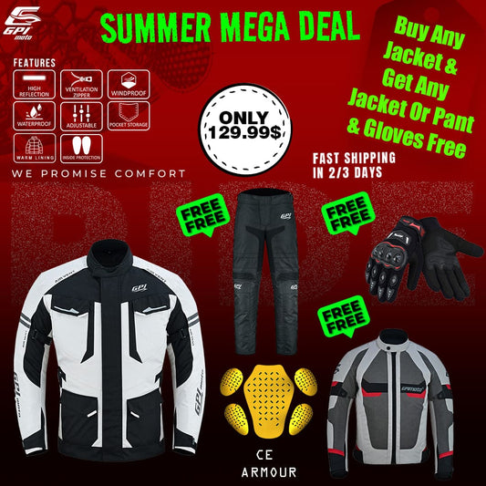 Gear Up with GPI Moto: Ultimate Rider Bundles for $129.99