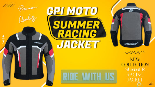 GPI Moto motorcycle jackets men summer riding breathable armored jacket
