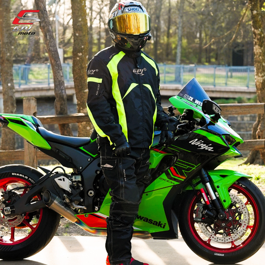 GPI Moto motorcycle jacket with armor for all-season riding
