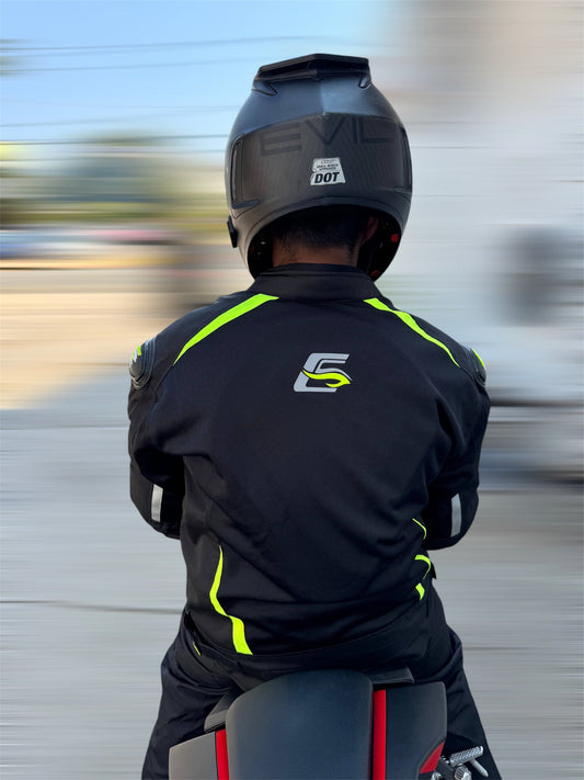GPI Moto armored summer jacket with mesh ventilation