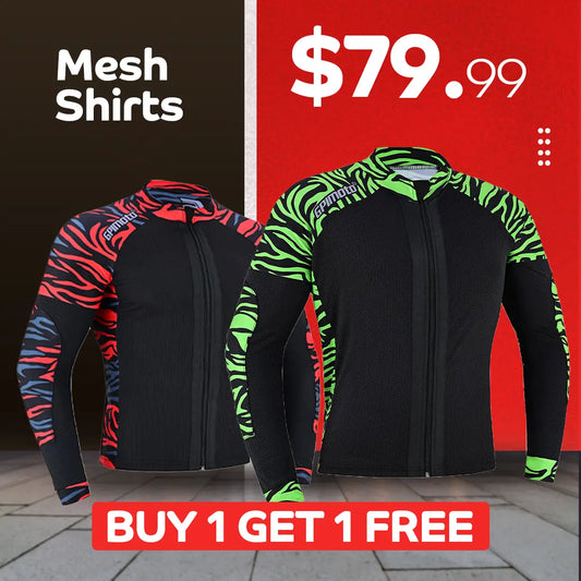 Ride Cooler, Safer, and Smarter with the GPI Moto Mesh Shirt