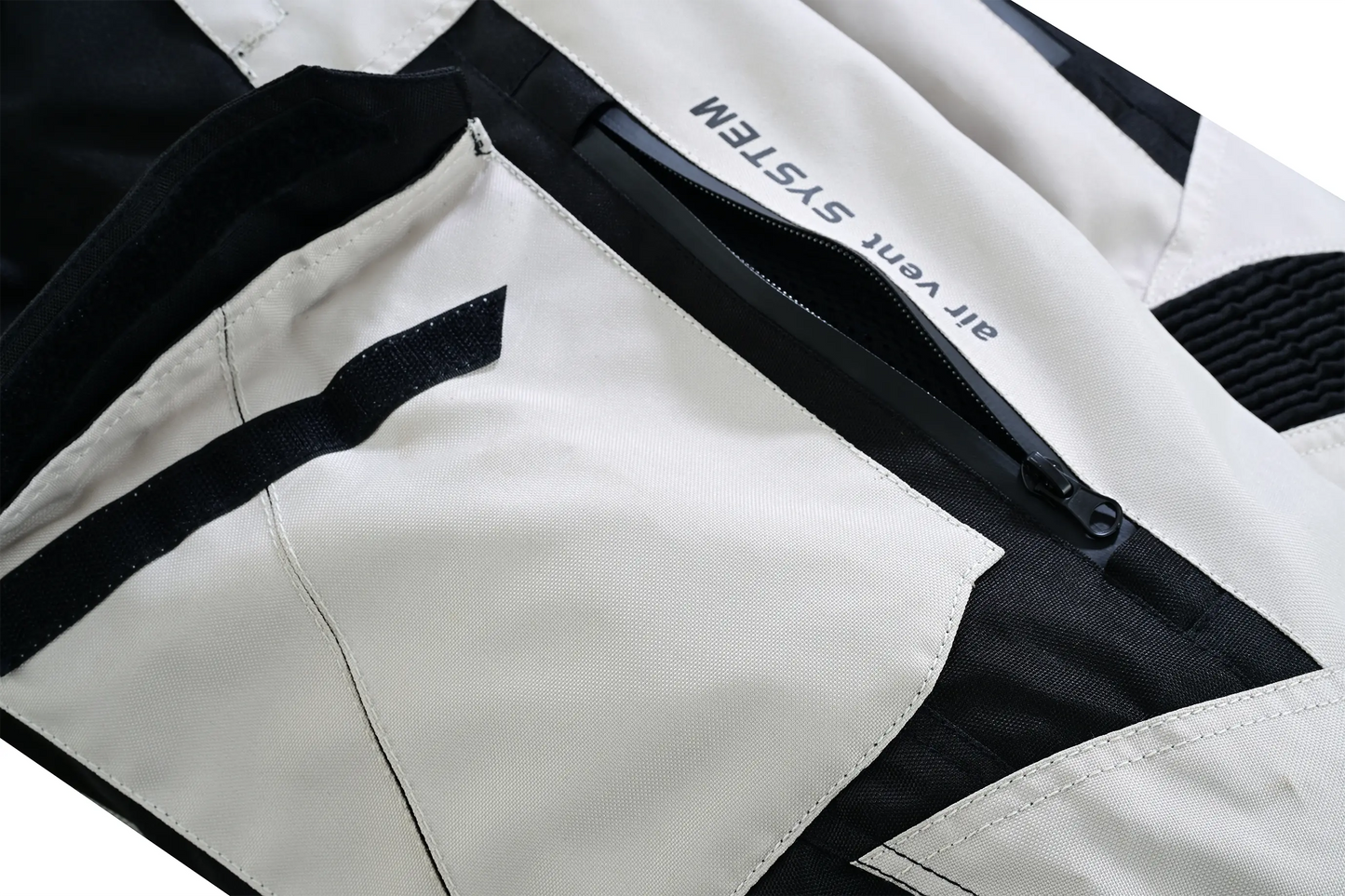 Pantalones de moto impermeables y ajustables de alta calidad - Negro completo