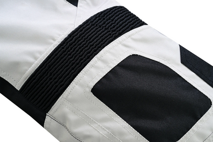 Pantalones de moto impermeables y ajustables de alta calidad - Negro completo