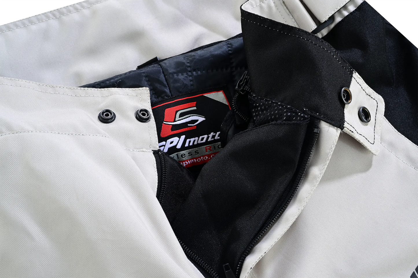 Pantalones de moto impermeables y ajustables de alta calidad - Negro completo