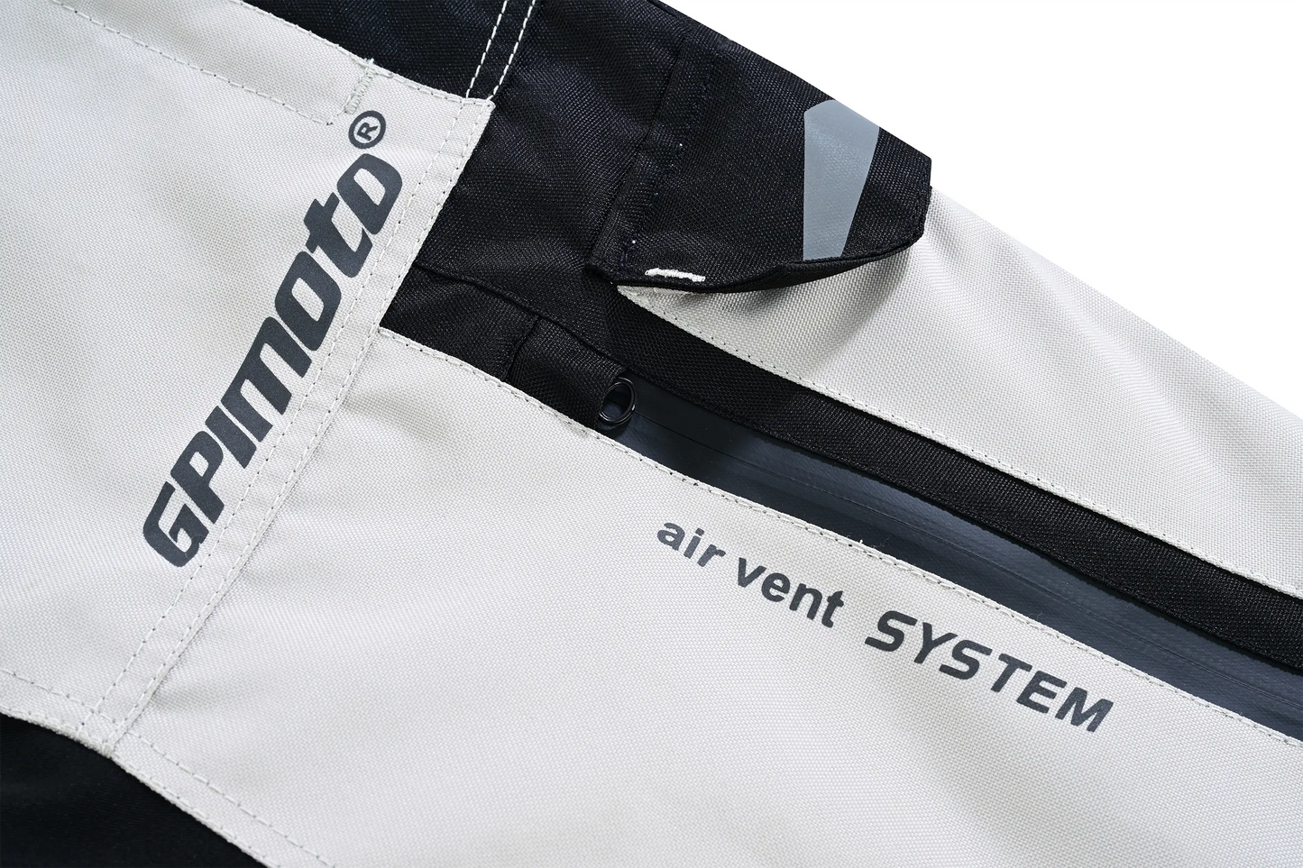 Pantalones de moto impermeables y ajustables de alta calidad - Negro completo