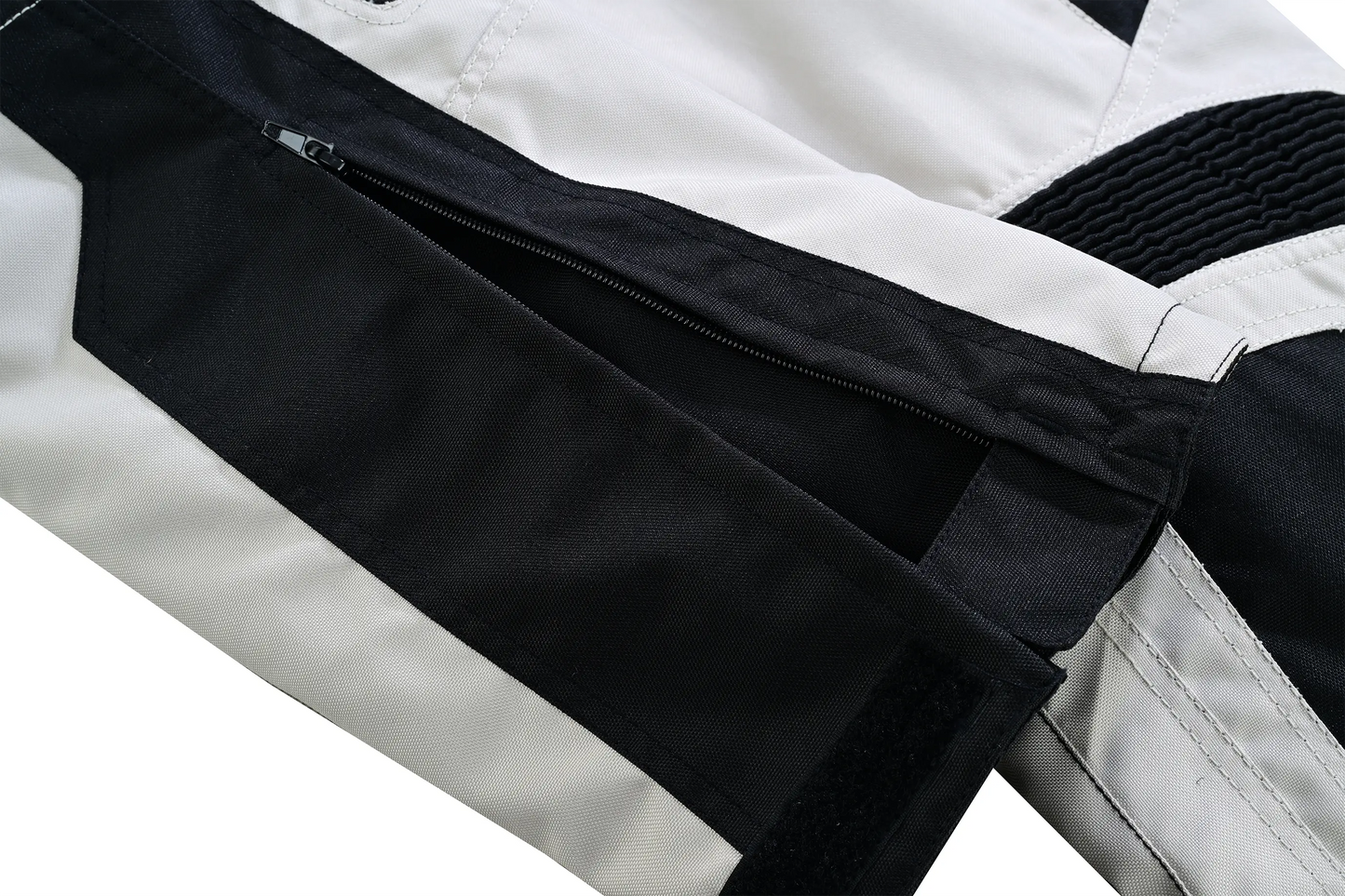 Pantalones de moto impermeables y ajustables de alta calidad - Negro completo