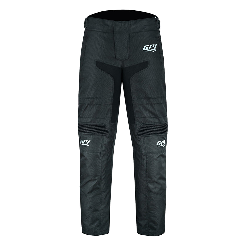 Adjustable Water Proof Motorbike Pants Full Black