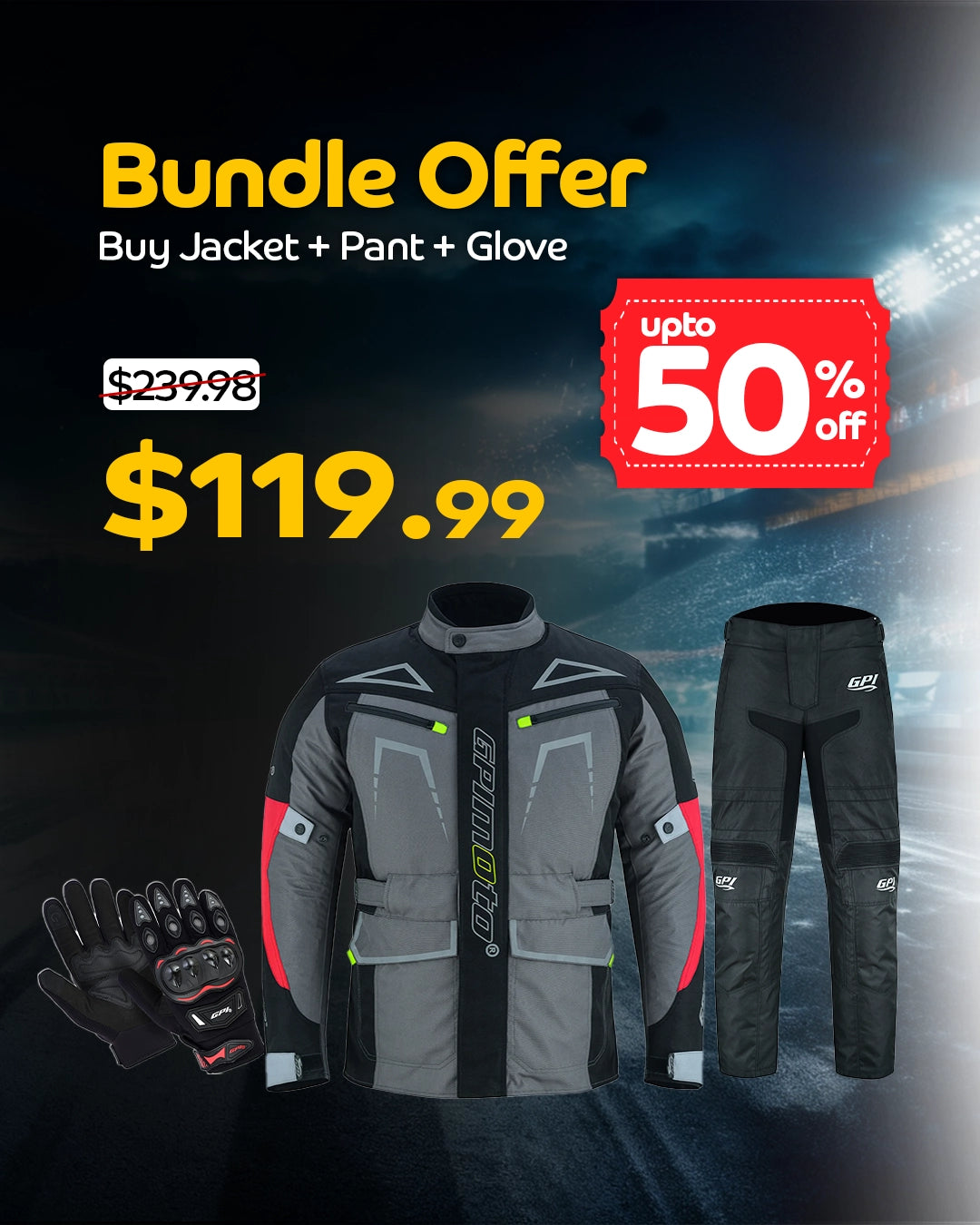 ハングオンライダーGP Bundles Deal – GPI Moto