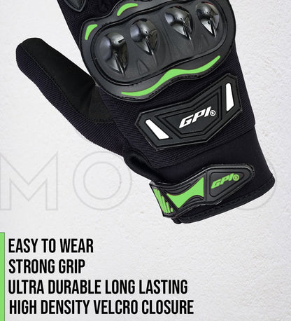 Premium Motorcycle Gloves – Superior Comfort, Grip & Knuckle Protection