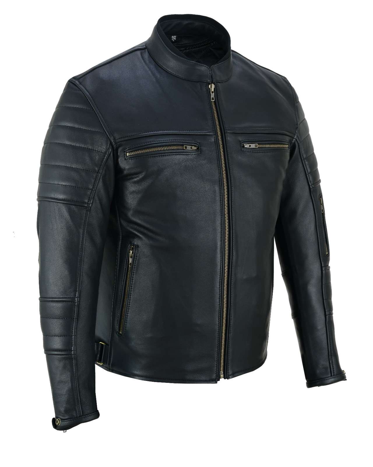 Motorcycle leather jacket, Premium leather motorcycle jackets, Vintage motorcycle leather jackets, GPimoto leather motorcycle jackets, Best motorcycle leather jackets, Cafe racer leather jacket
Retro cafe racer jacket
Men’s cafe racer leather jacket
