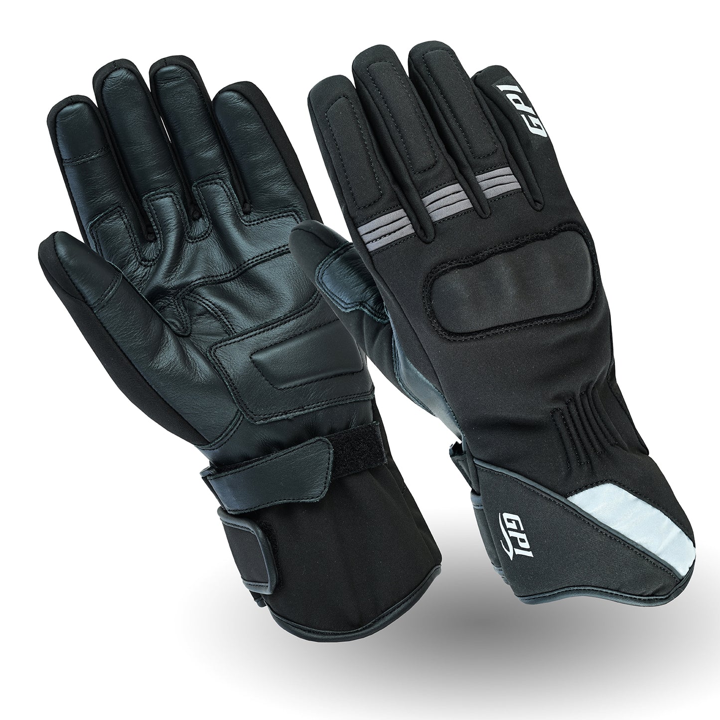 Par de guantes de motocicleta impermeables Softshell