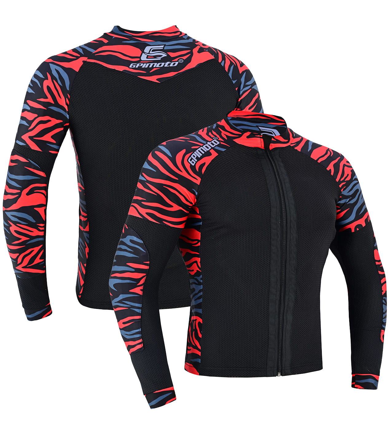 Men's Mesh Motorcycle Shirt | CE Level 2 Certified Protection |