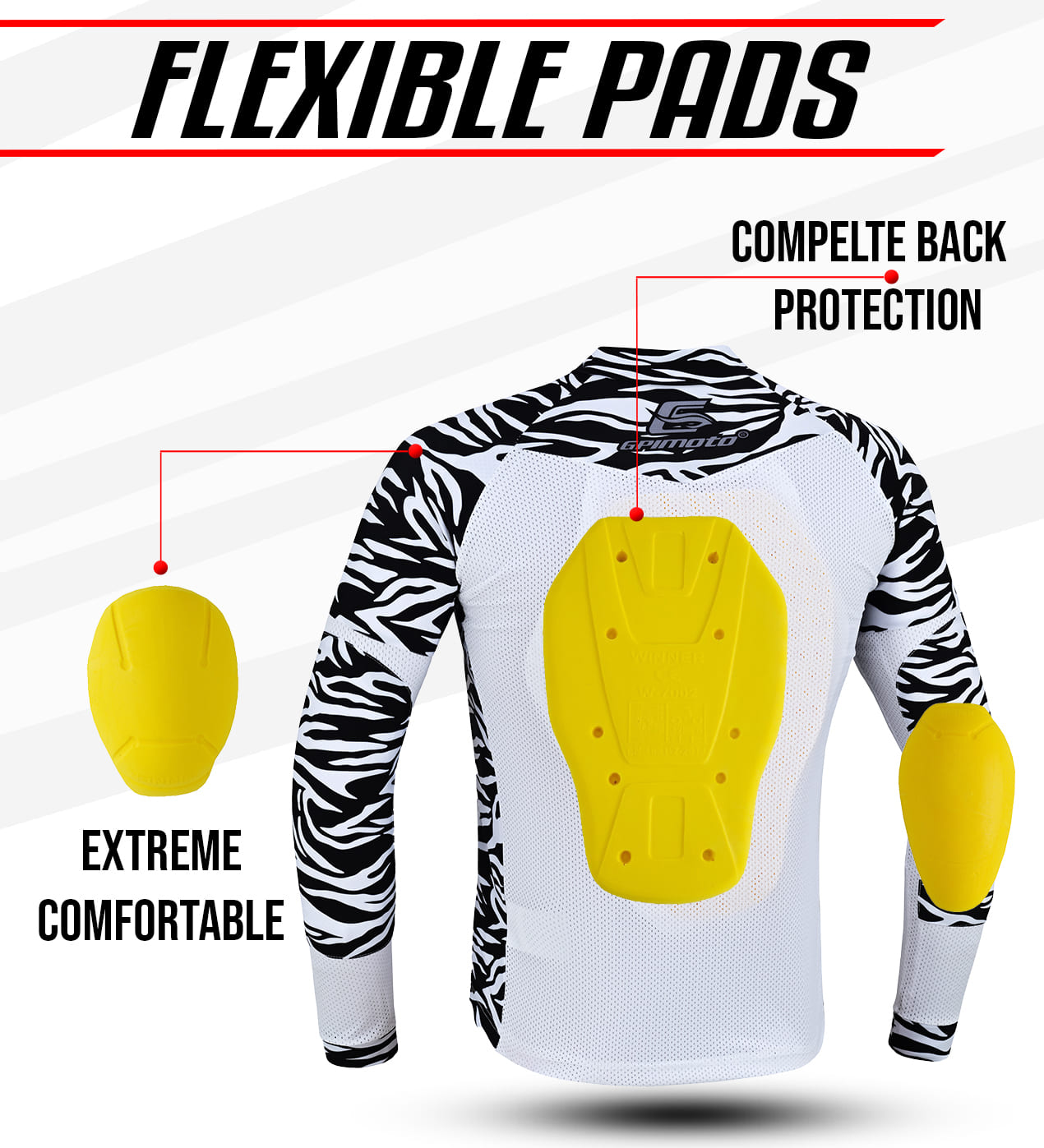 Men's Mesh Motorcycle Shirt | CE Level 2 Certified Protection |