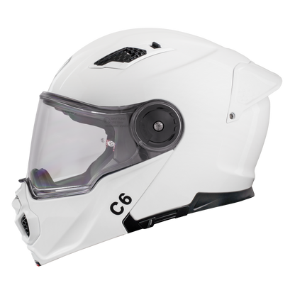 D.O.T. & ECE Daytona C6- Hi-Gloss White