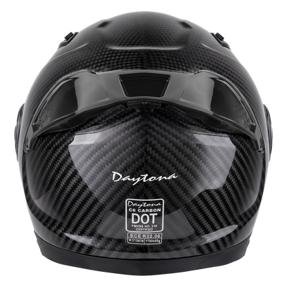 D.O.T. & ECE Daytona C6- Grey Carbon Fiber