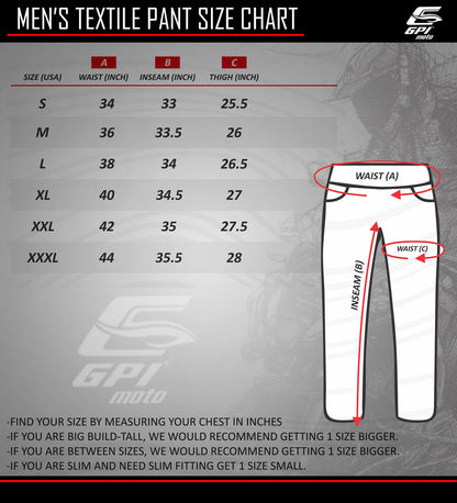 Pantalones de moto impermeables y ajustables de alta calidad - Negro completo