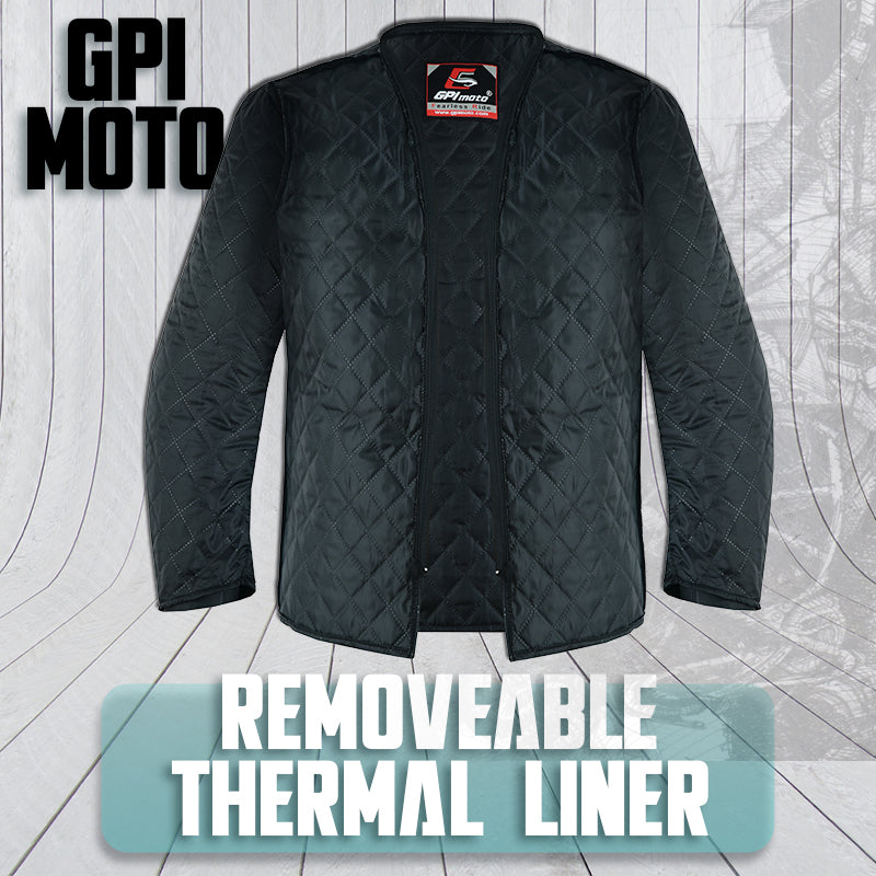 Men’s All-Season High Premium Quality Waterproof Motorcycle Jacket with 4 Pockets – Black/Beach/Red