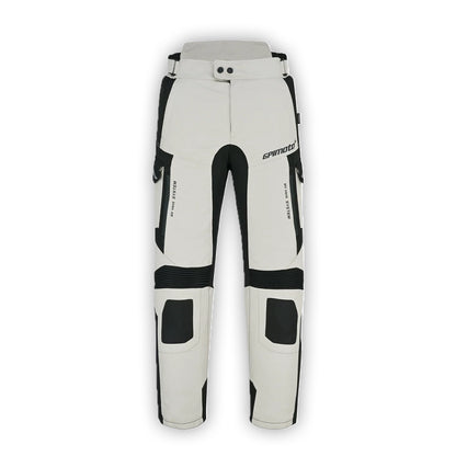 Pantalones de moto impermeables y ajustables de alta calidad - Negro completo