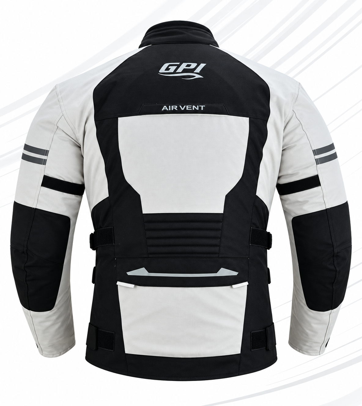 Men’s All-Season 7 Pockets Waterproof High Premium Quality Motorcycle Jacket – Beach/Black-