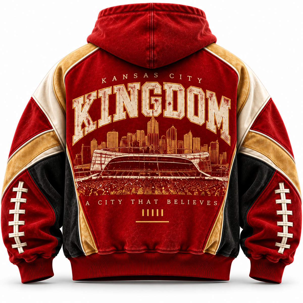 Kansas City Kingdom – Premium Oversized Football Hoodie