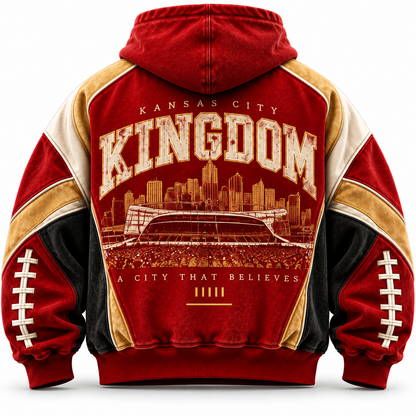 Kansas City Kingdom – Premium Oversized Football Hoodie