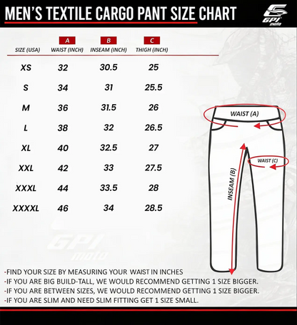 Pantalones de moto impermeables y ajustables de alta calidad - Negro completo