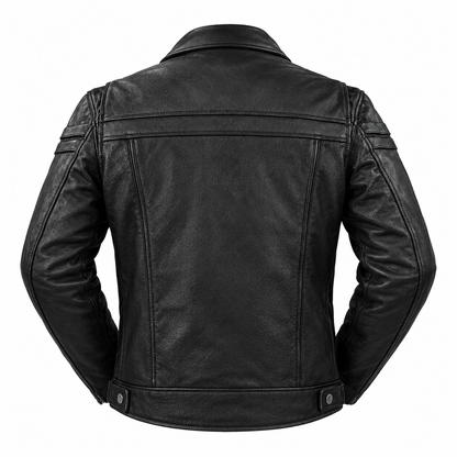 Mastermind Men's Motorcycle Leather Jacket
