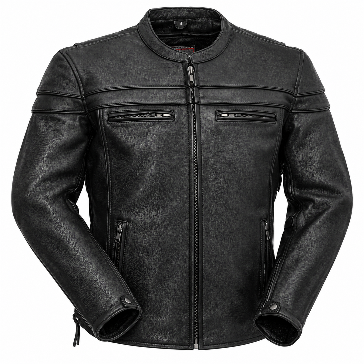 Maverick Men's Motorcycle Leather Jacket