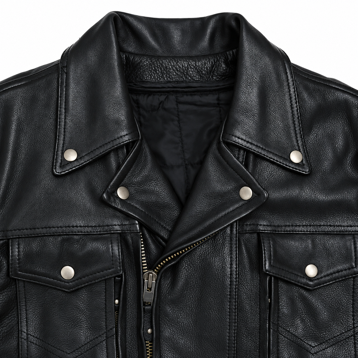 Mastermind Men's Motorcycle Leather Jacket