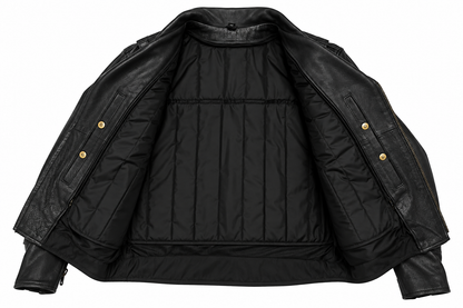 Mastermind Men's Motorcycle Leather Jacket