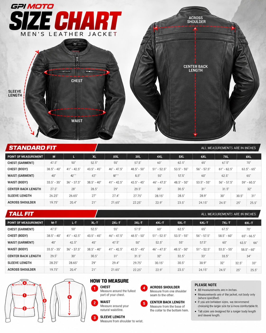 Maverick Men's Motorcycle Leather Jacket